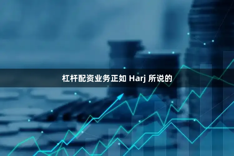 杠杆配资业务正如 Harj 所说的